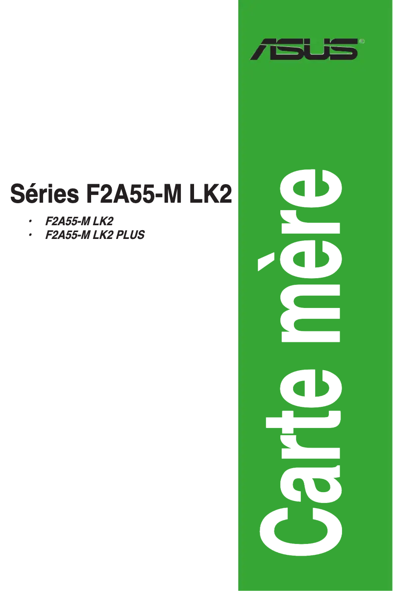 Página nº 1 - Manual de usuario Asus F2A55-M LK2