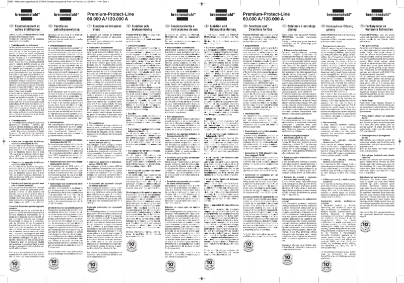 Página 1 del manual Manual de usuario Brennenstuhl 1391004607