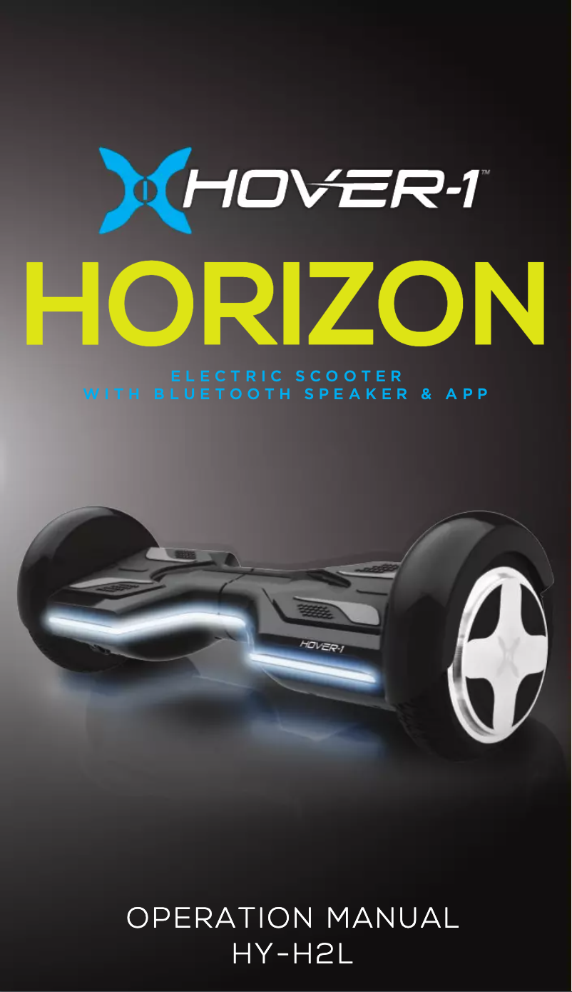 Página 1 del manual Manual de usuario Hover-1 Horizon