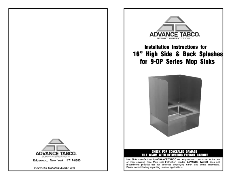Imagen de la primera página del manual del dispositivo K-298