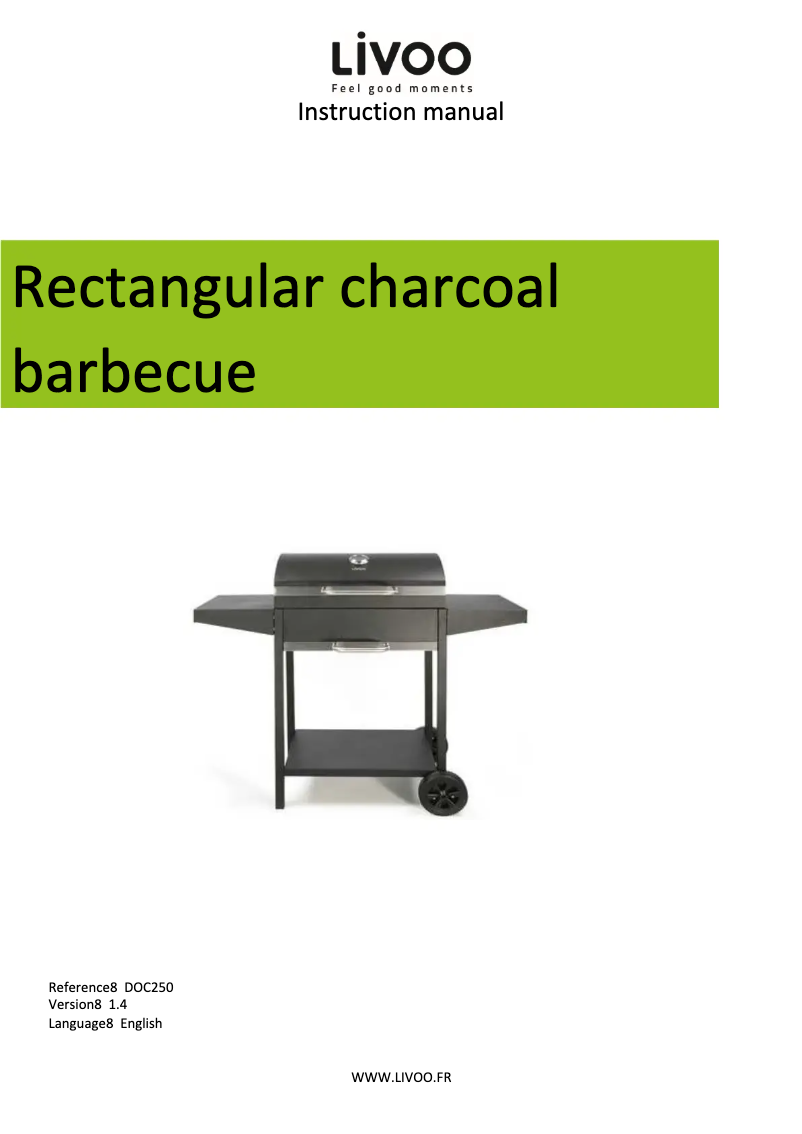 Página 1 del manual Manual de usuario Livoo DOC250