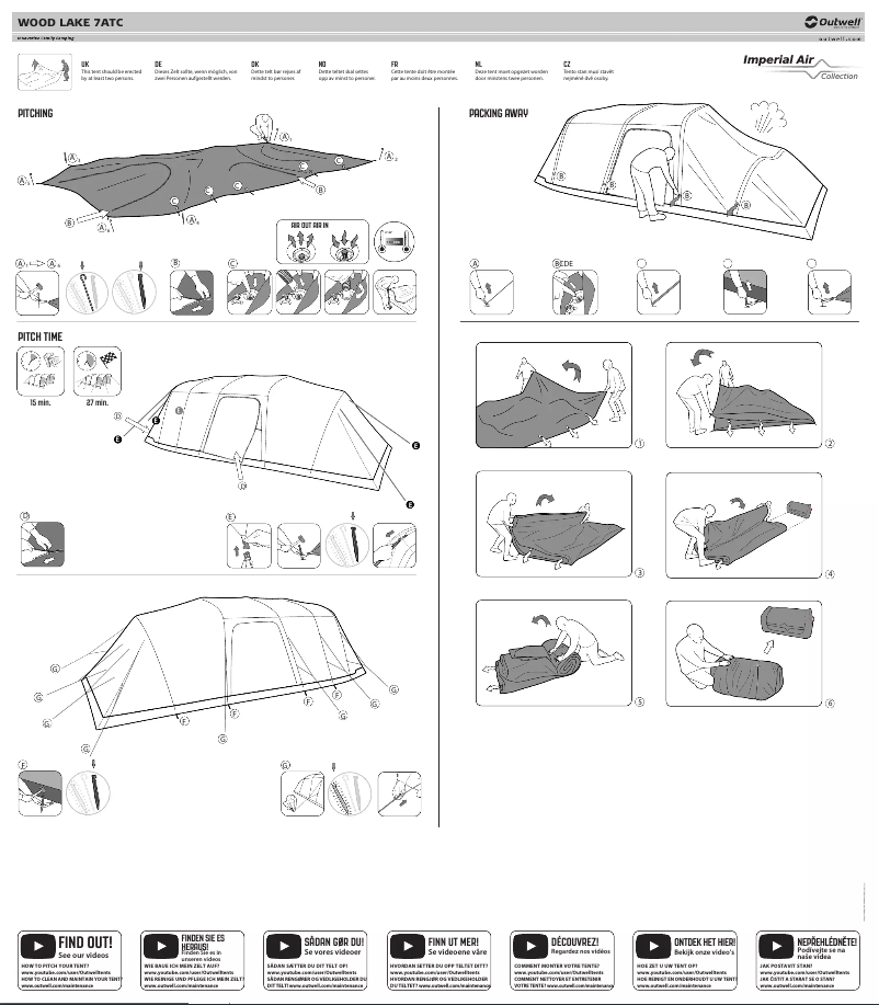 Imagen de la primera página del manual del dispositivo Wood Lake 7 Air TC