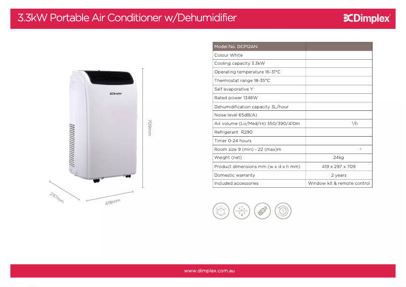 Imagen de la primera página del manual del dispositivo DCP12AN