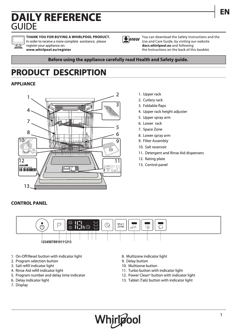 Imagen de la primera página del manual del dispositivo WIO 3O43 DLS UK