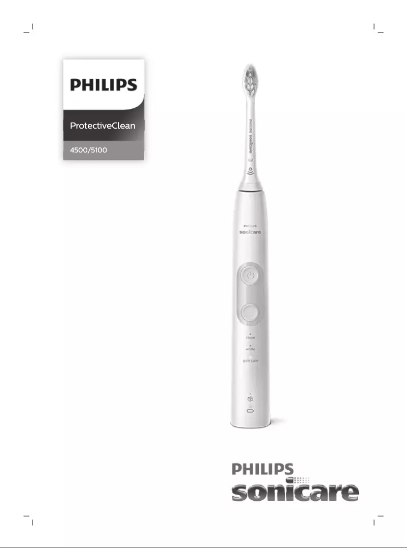 Página nº 1 - Manual de usuario Philips Sonicare ProtectiveClean 5100 HX6853