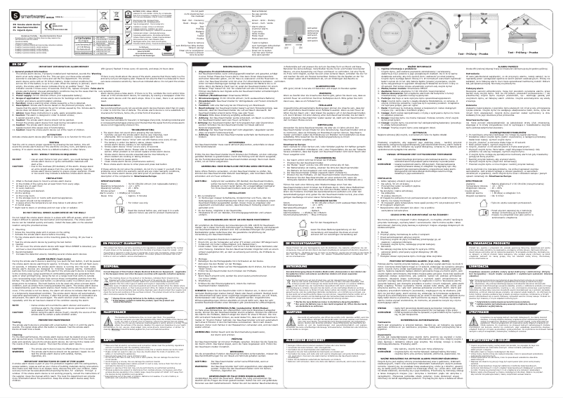 Imagen de la primera página del manual del dispositivo RM525
