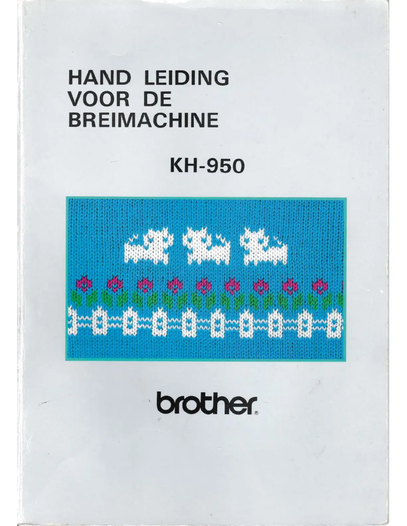 Imagen de la primera página del manual del dispositivo KH 950