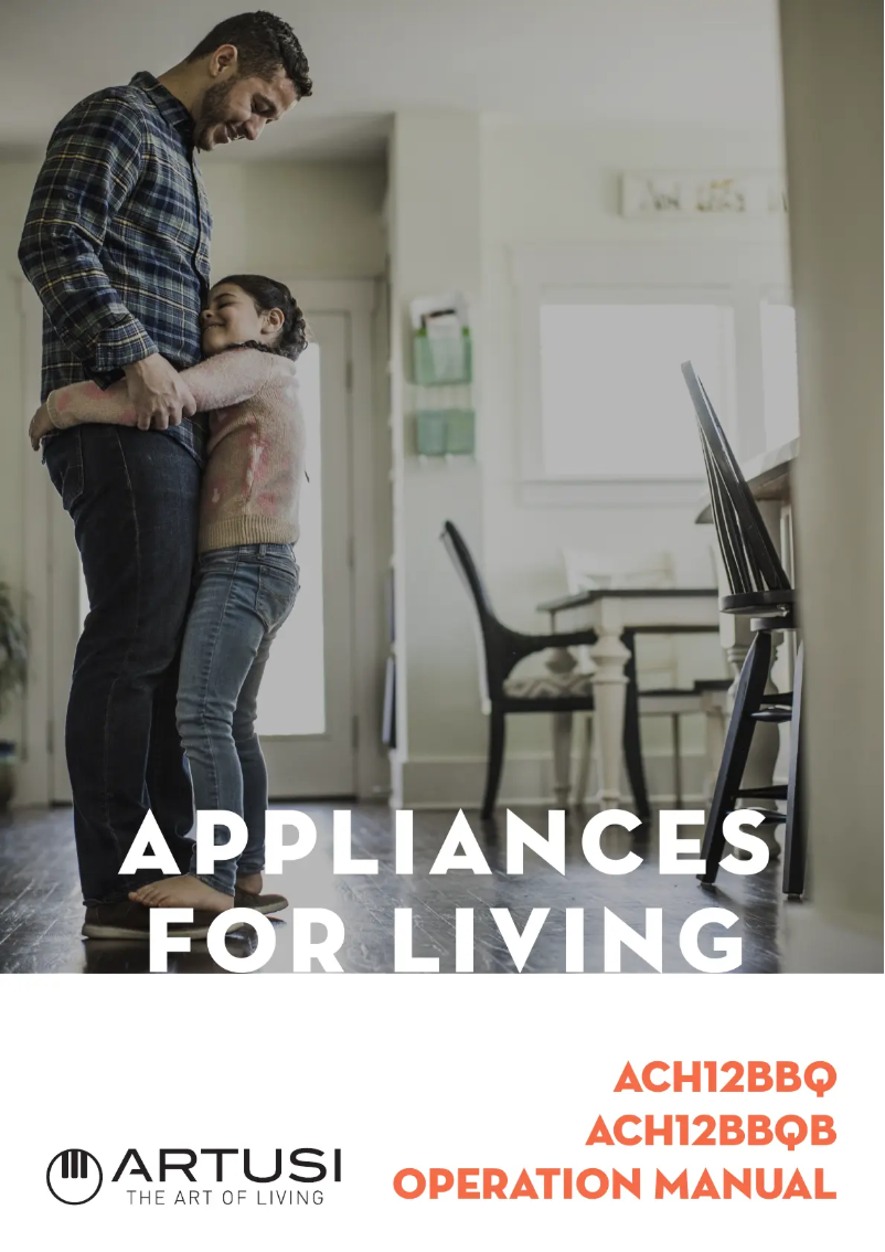 Imagen de la primera página del manual del dispositivo ACH12BBBQ