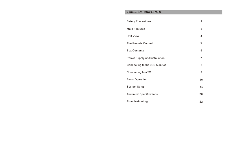 Imagen de la primera página del manual del dispositivo DPP 1011-070