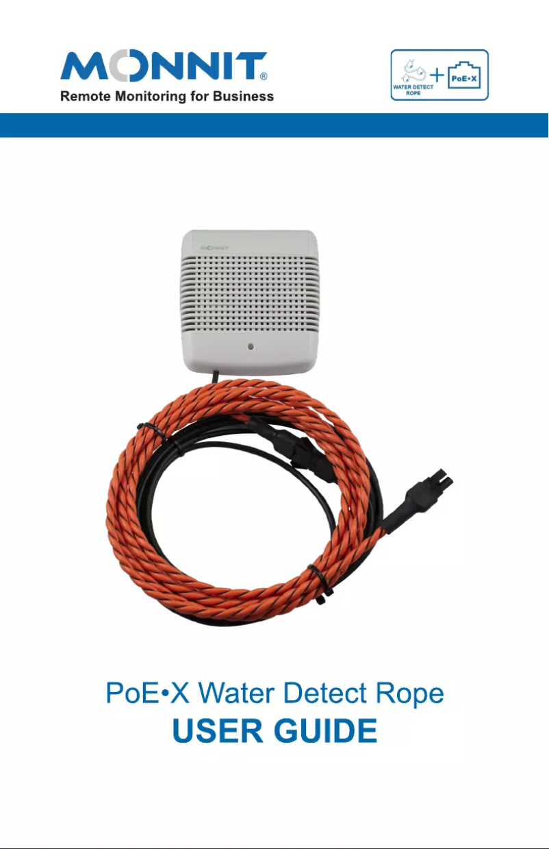 Imagen de la primera página del manual del dispositivo MNS-P-C1-WS-WR