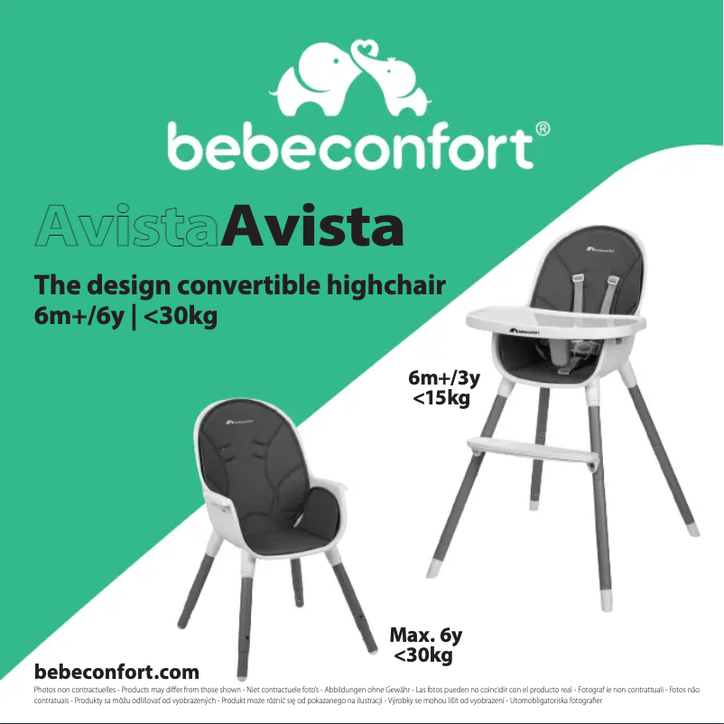 Página 1 del manual Manual de usuario Bebe Confort Avista