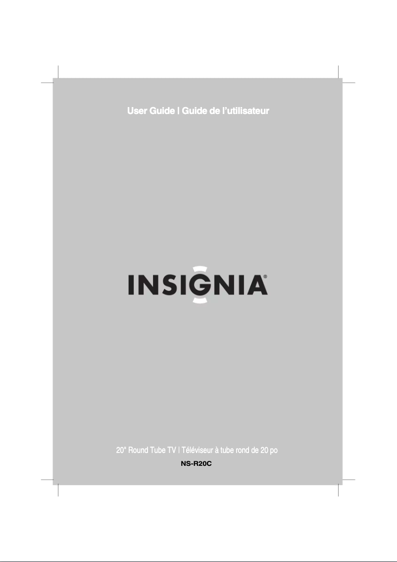 Página 1 del manual Manual de usuario Insignia NS-R20C