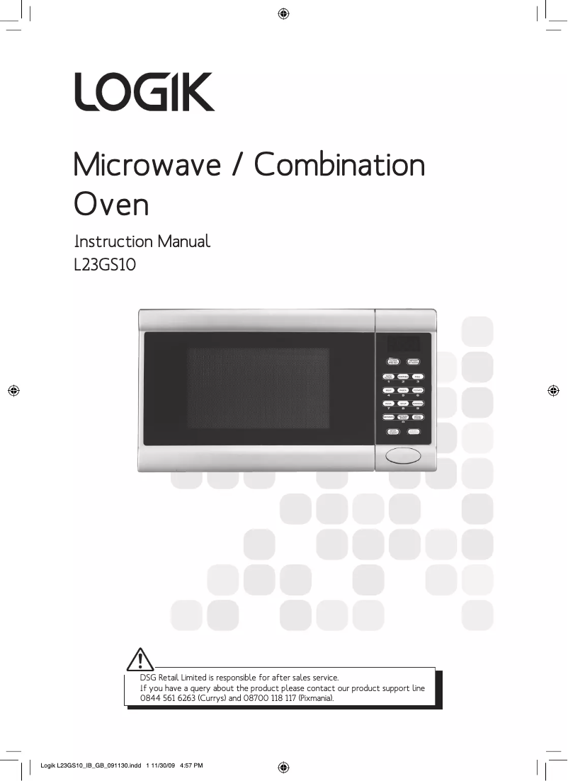 Página 1 del manual Manual de usuario Logik L23GS10