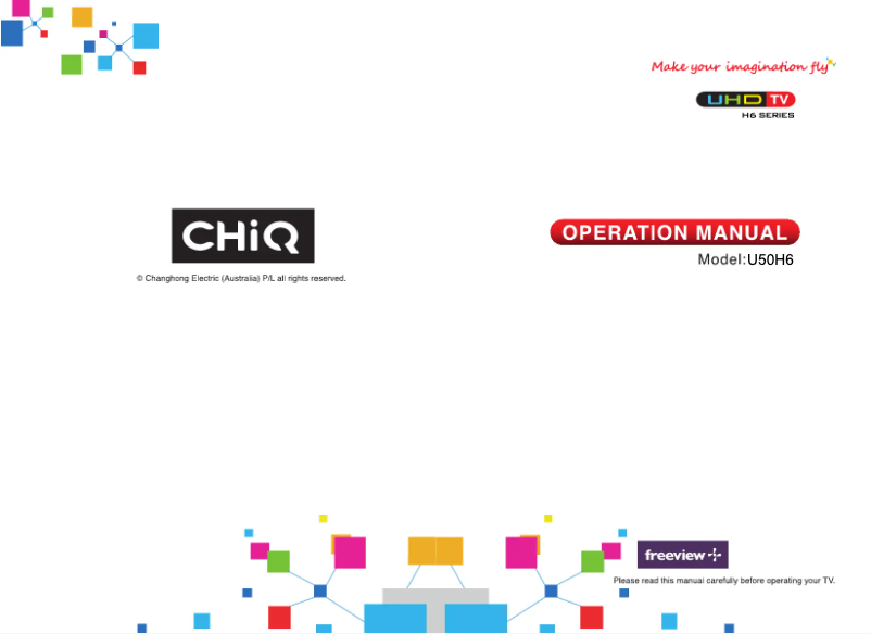 Imagen de la primera página del manual del dispositivo U50H6