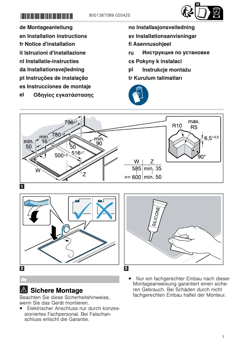Imagen de la primera página del manual del dispositivo ET801FCP1D