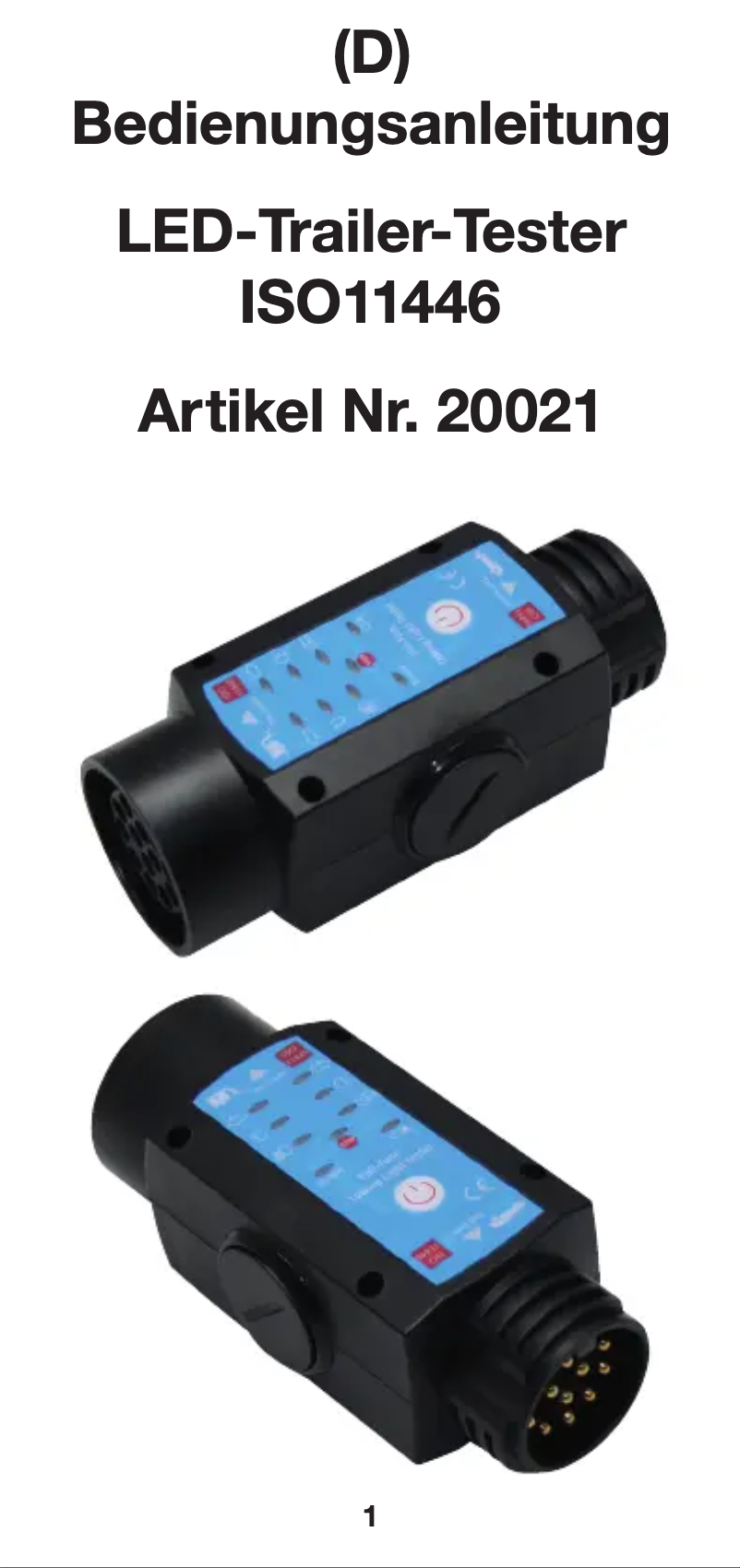 Imagen de la primera página del manual del dispositivo ISO11446