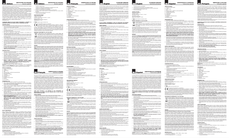 Página 1 del manual Manual de usuario Laica HI3012