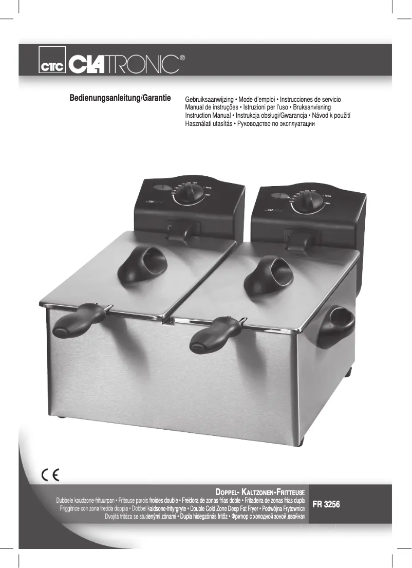 Imagen de la primera página del manual del dispositivo FR 3256