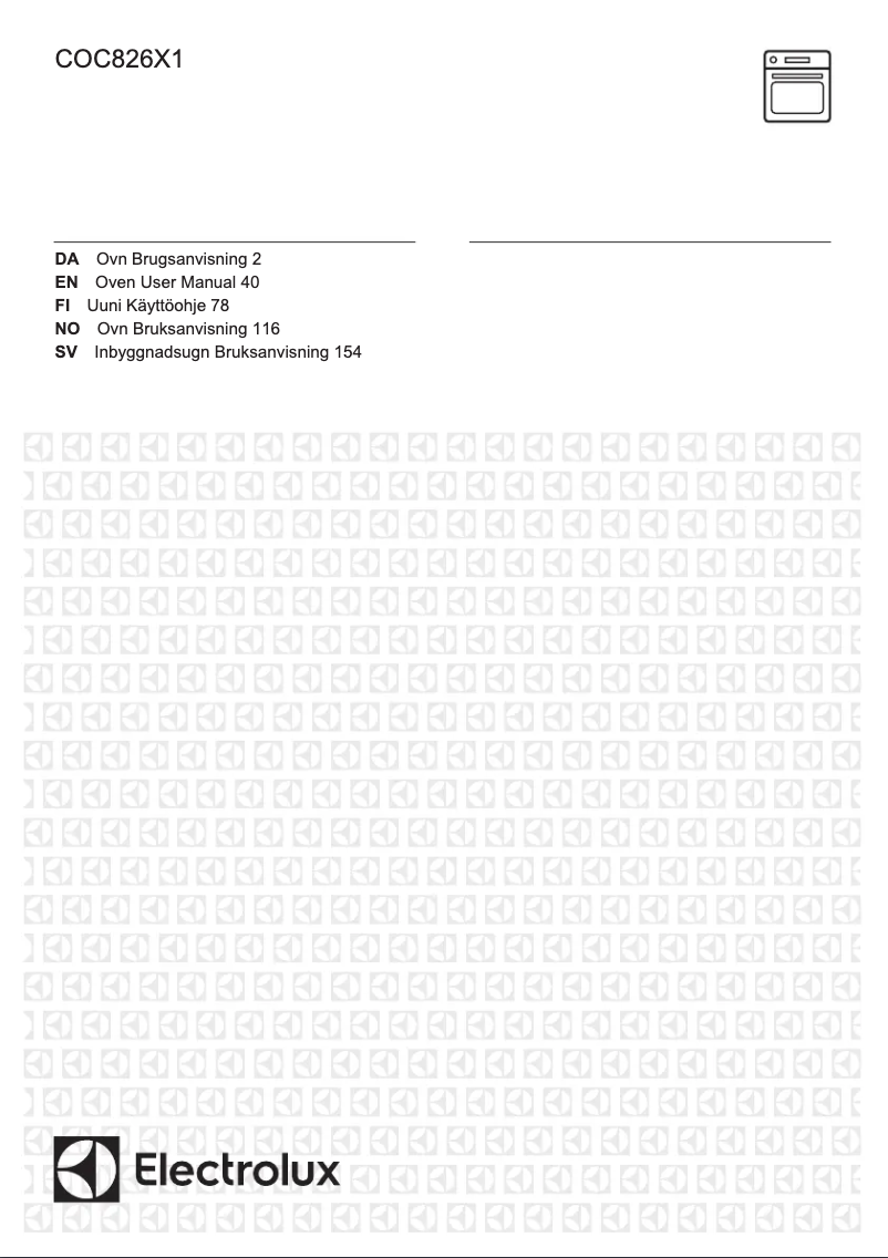 Imagen de la primera página del manual del dispositivo COC826X1