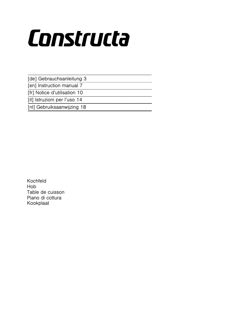 Imagen de la primera página del manual del dispositivo CA310150