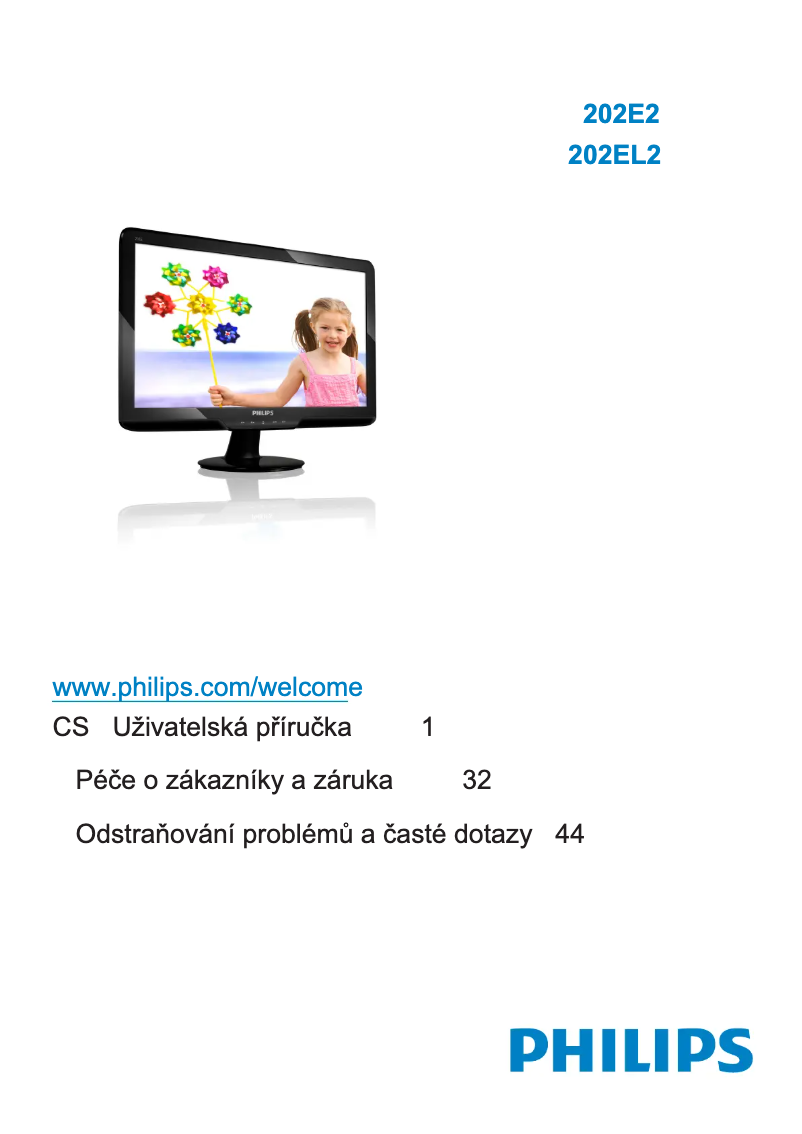 Página 1 del manual Manual de usuario Philips 202E2SB