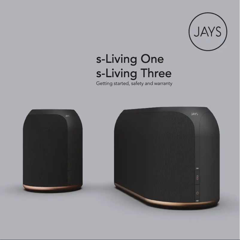 Página nº 1 - Manual de usuario JAYS s-Living Three