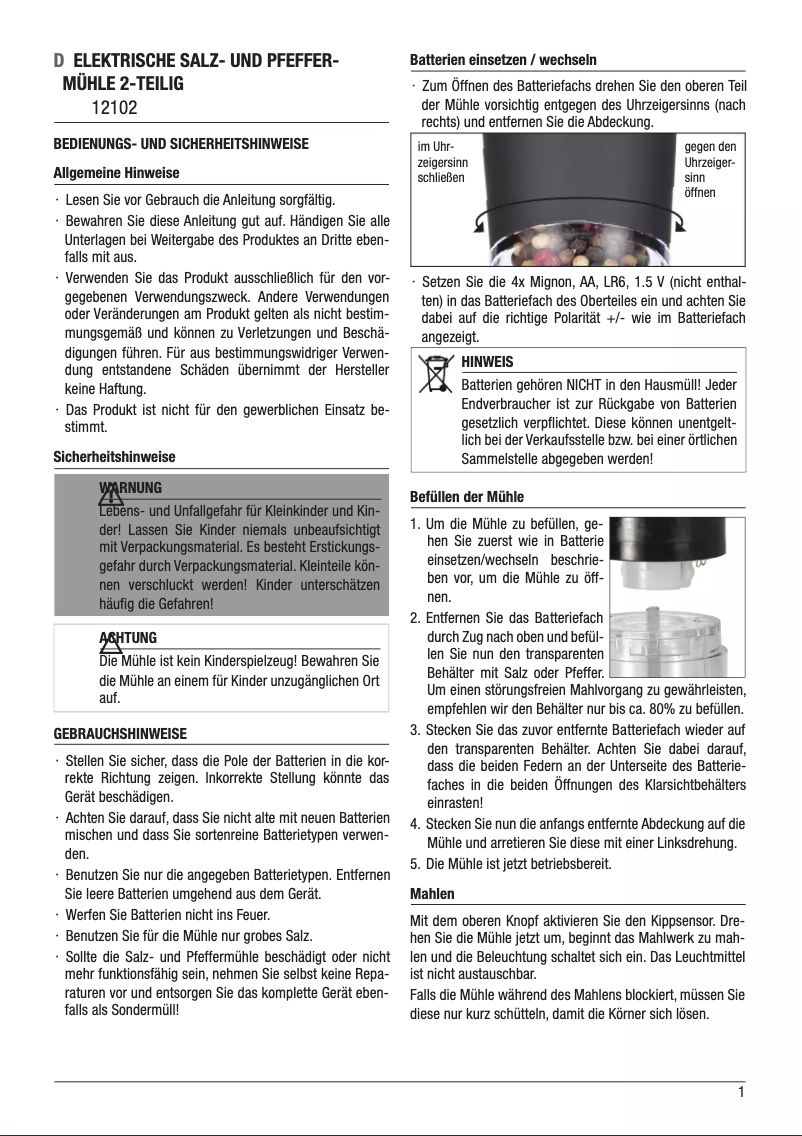 Página 1 del manual Manual de usuario Hi 12102