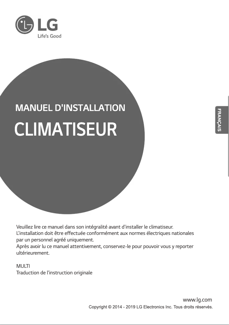 Imagen de la primera página del manual del dispositivo A4UW27GFA2