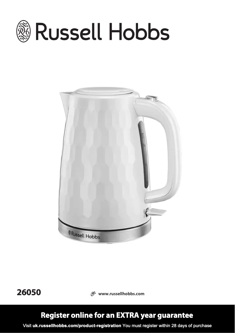 Imagen de la primera página del manual del dispositivo Honeycomb 26050