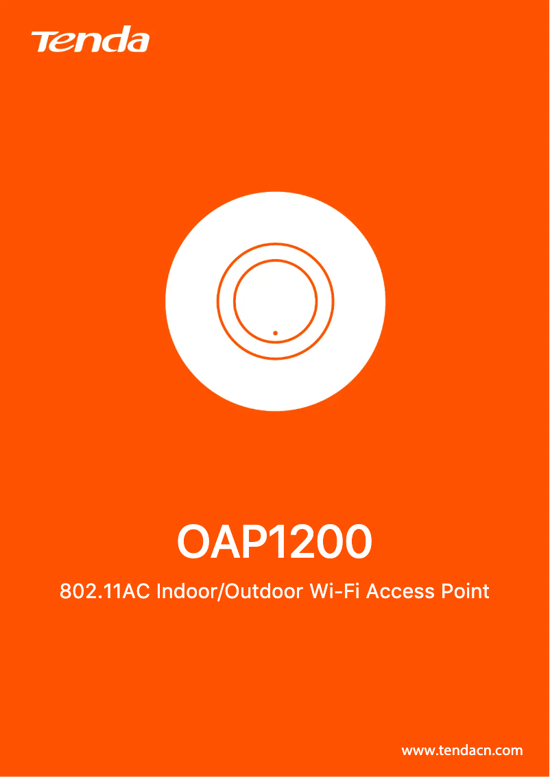 Página nº 1 - Ficha técnica Tenda OAP1200