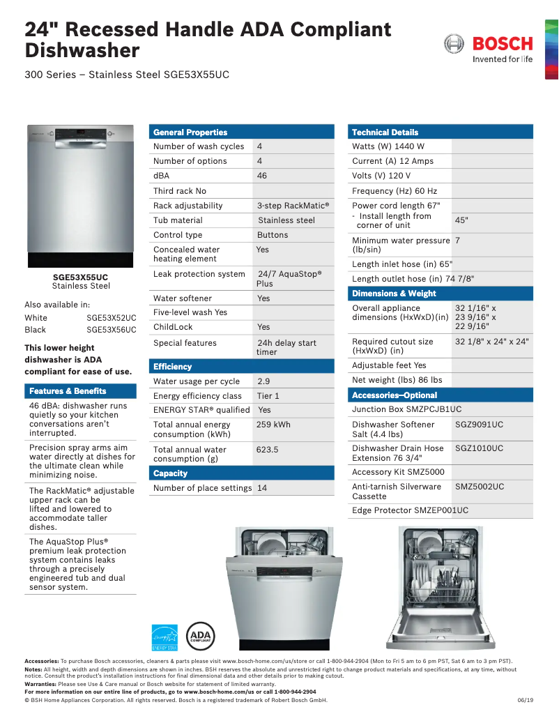 Imagen de la primera página del manual del dispositivo SGE53X55UC