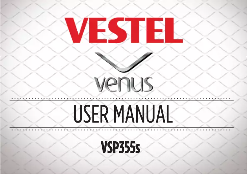 Página 1 del manual Manual de usuario Vestel Venus VSP355s