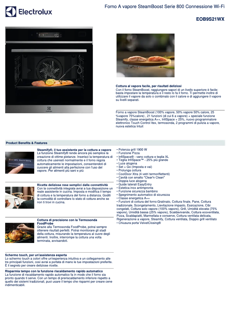 Imagen de la primera página del manual del dispositivo EOB9S21WX