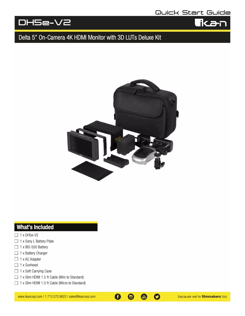 Imagen de la primera página del manual del dispositivo Delta DH5e