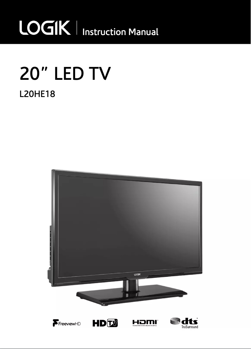 Imagen de la primera página del manual del dispositivo L20HE18