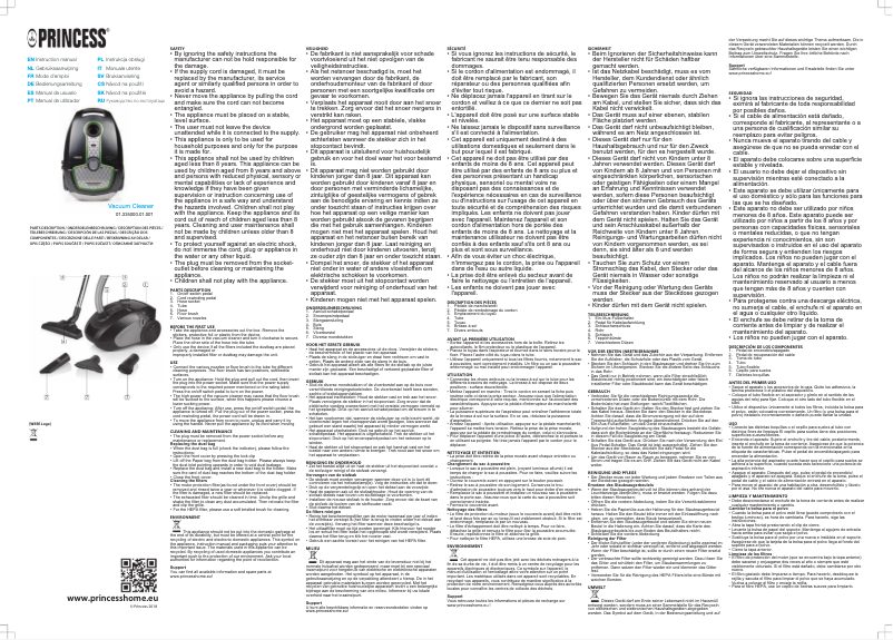 Imagen de la primera página del manual del dispositivo Silence DeLuxe 335000