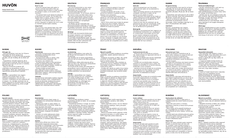 Página 1 del manual Manual de usuario Ikea KUGGÖ