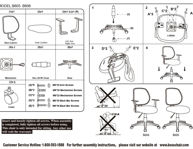 Imagen de la primera página del manual del dispositivo B8999