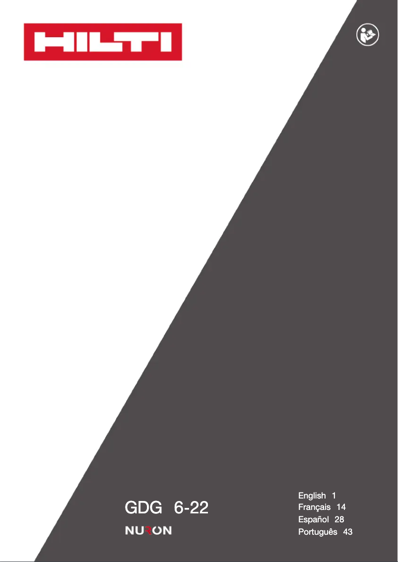 Imagen de la primera página del manual del dispositivo GDG 6-22