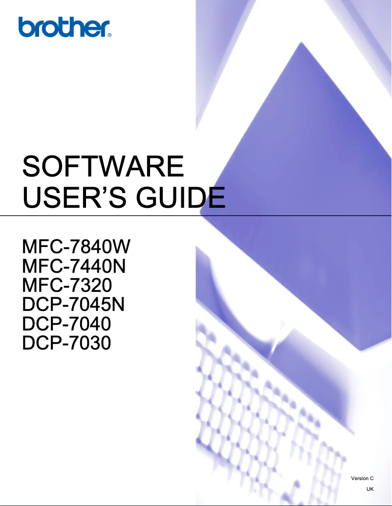 Página nº 1 - Manual de usuario Brother DCP-7045N