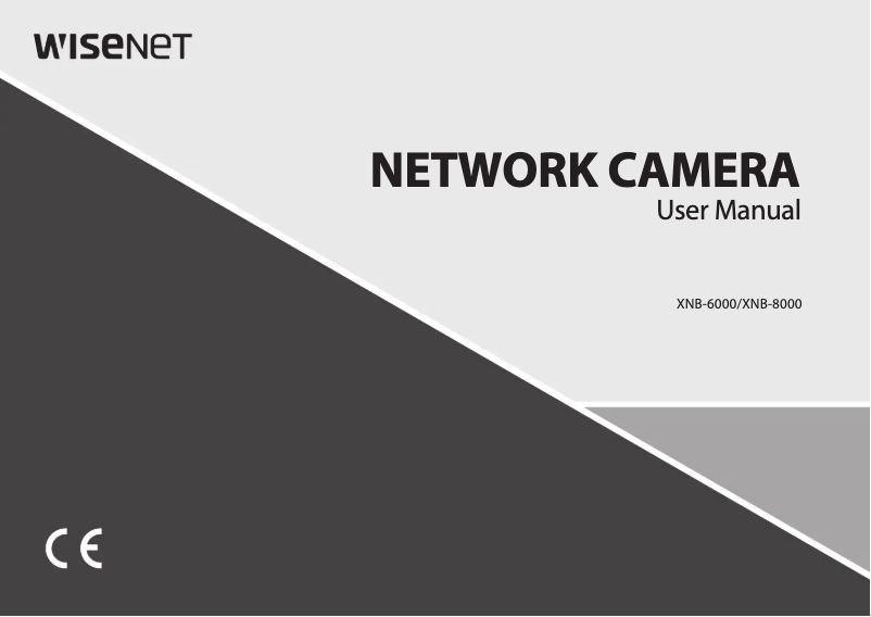 Página 1 del manual Manual de usuario Samsung XNB-8000