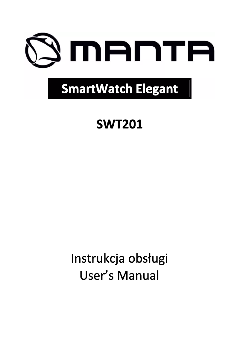 Imagen de la primera página del manual del dispositivo SWT201 Elegant