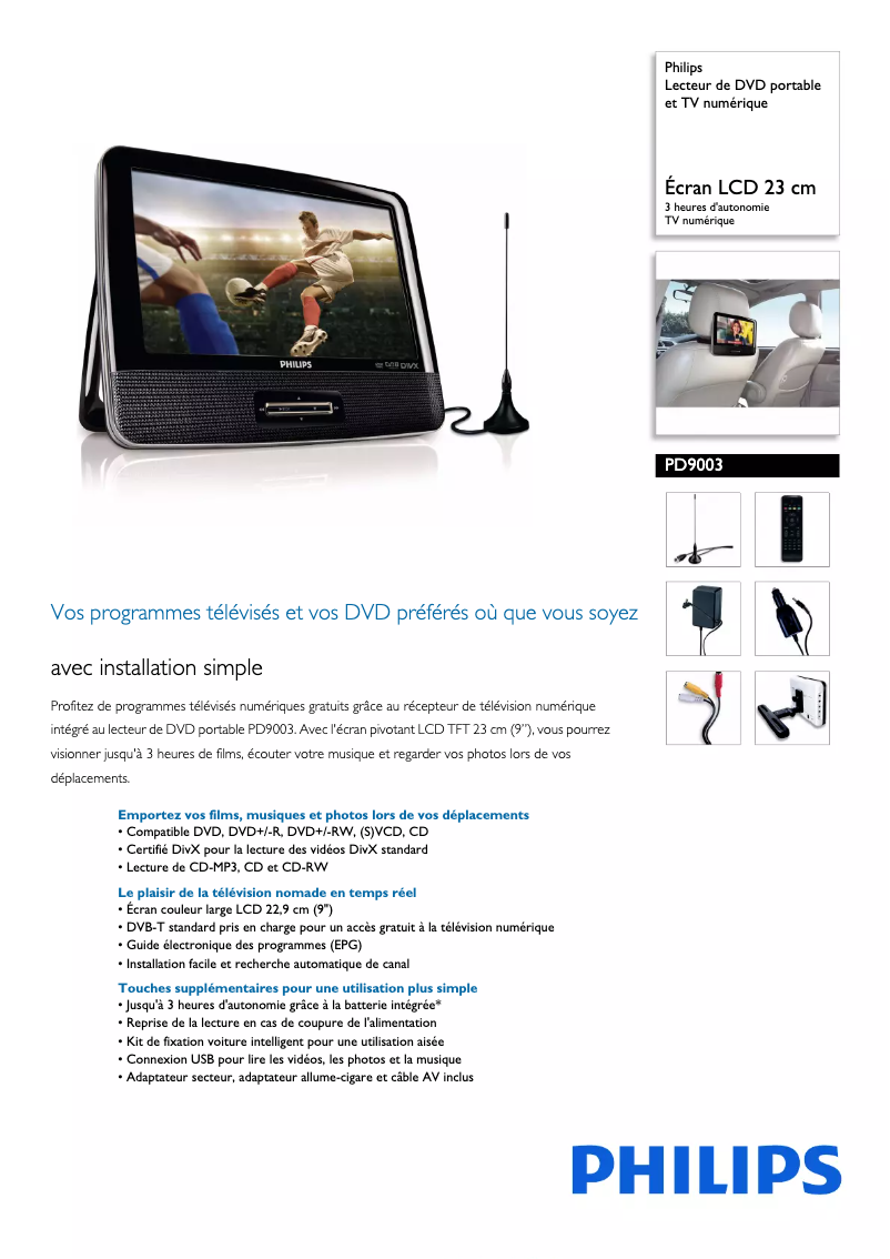 Imagen de la primera página del manual del dispositivo PD9003