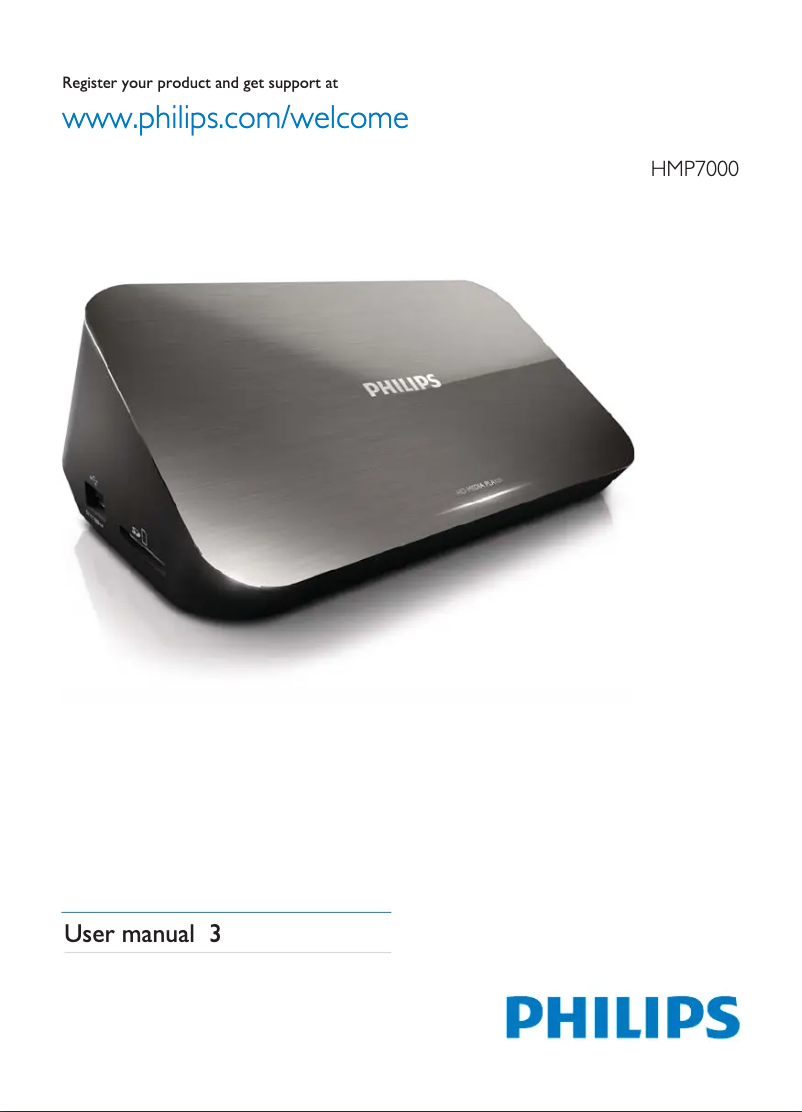 Imagen de la primera página del manual del dispositivo HMP7000