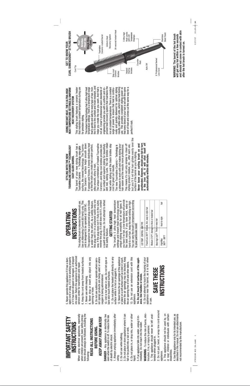 Imagen de la primera página del manual del dispositivo BC2NWT