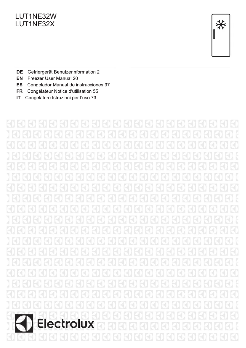 Página 1 del manual Manual de usuario Electrolux LUT1NE32W