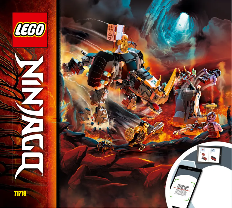 Página 1 del manual Manual de usuario Lego Ninjago 71719
