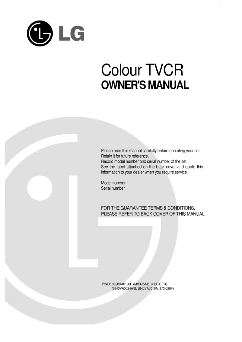 Imagen de la primera página del manual del dispositivo KE-20P30X