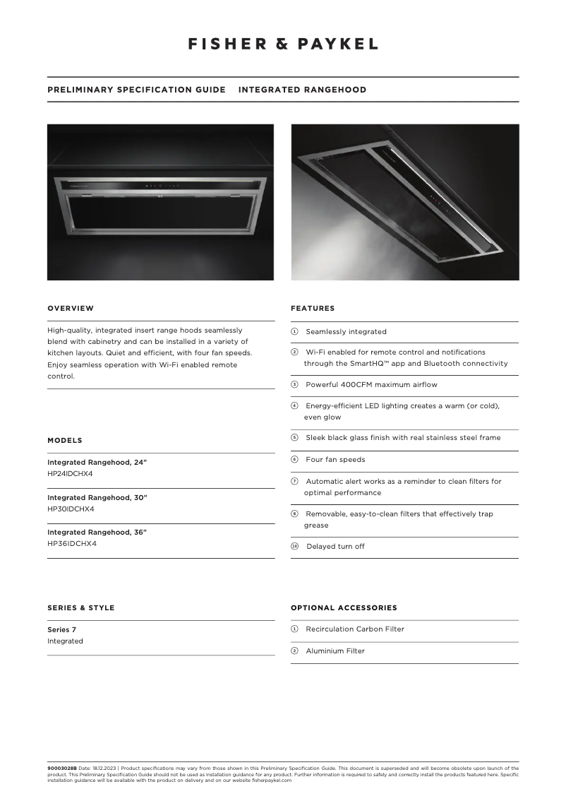 Imagen de la primera página del manual del dispositivo HP30IDCHX4