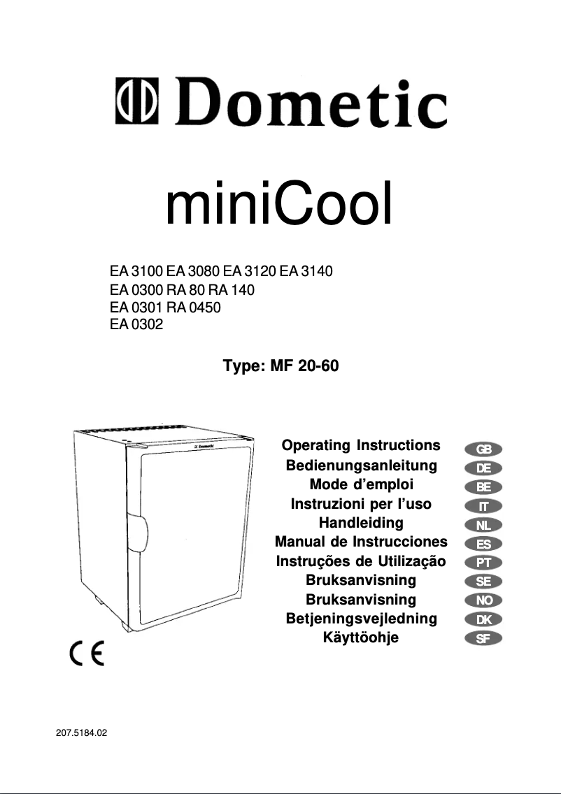 Página 1 del manual Manual de usuario Electrolux EA 3120